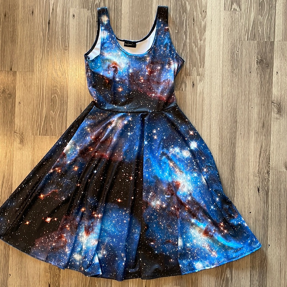 Blackmilk Medium galaxy dress